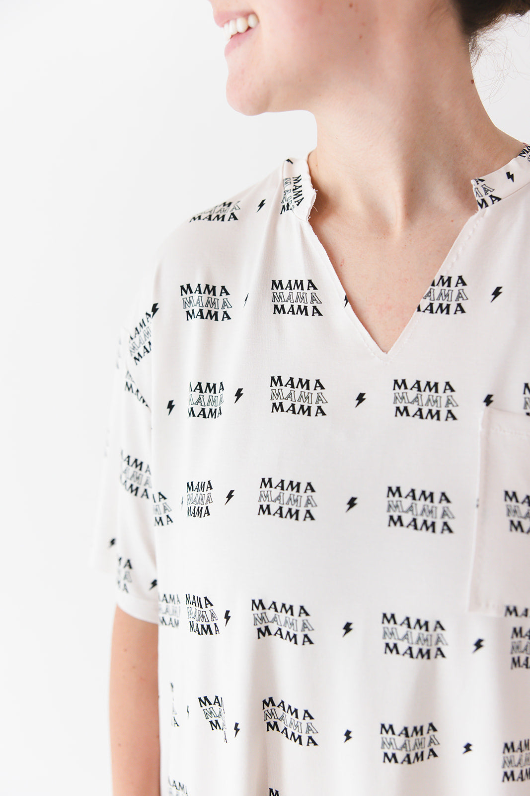 Women's Oversized Sleep Shirt | Mama's Boy