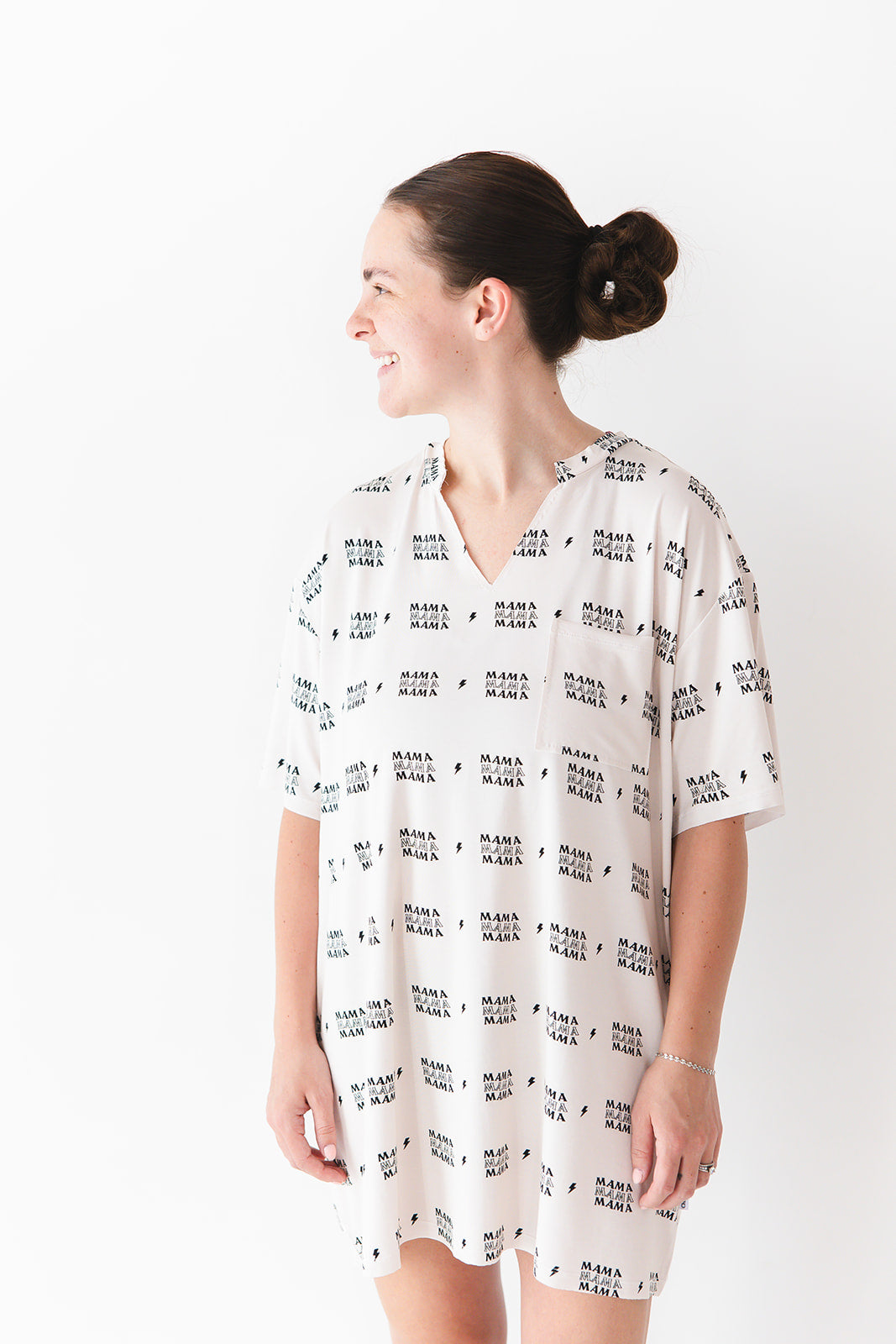 Women's Oversized Sleep Shirt | Mama's Boy