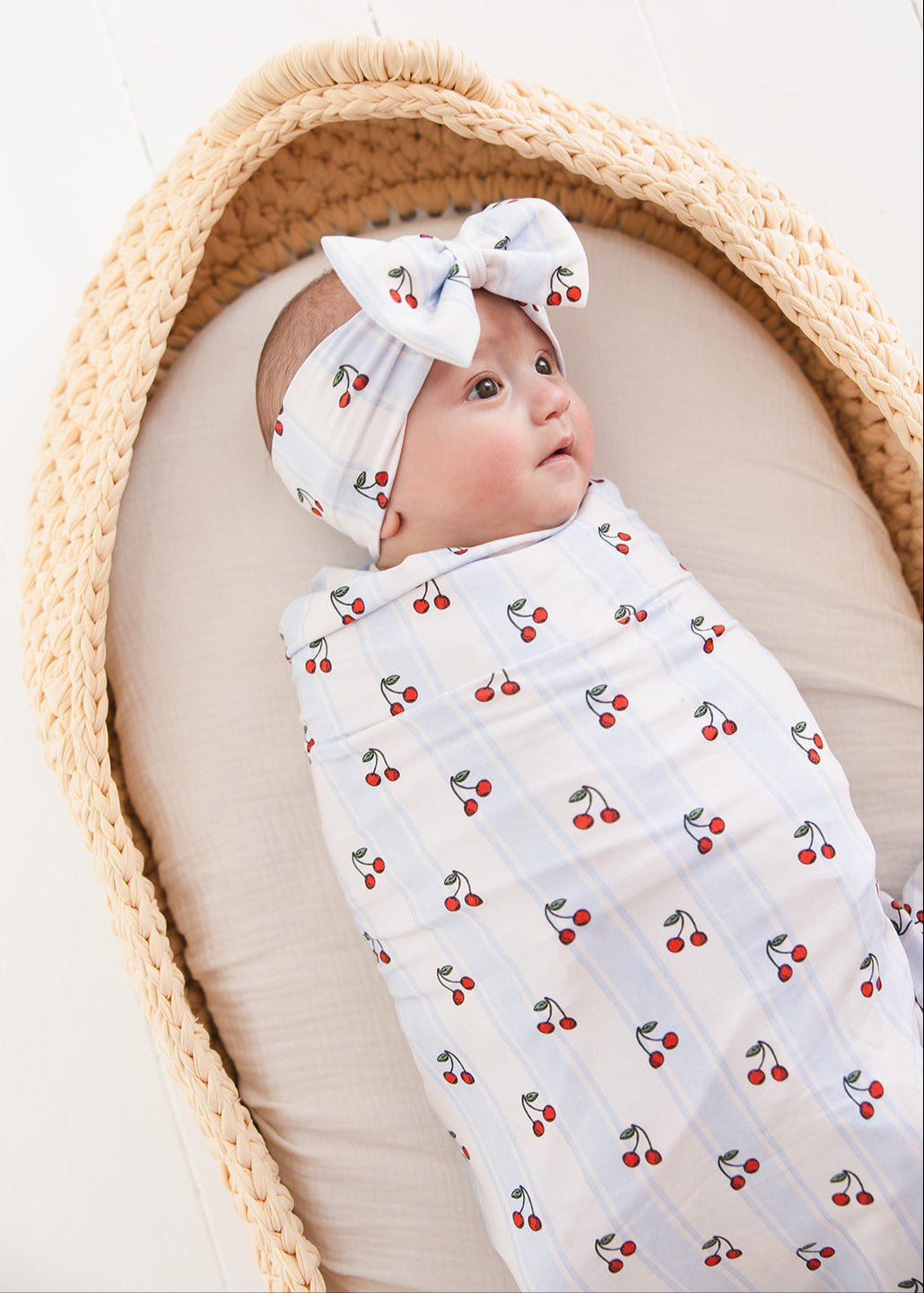 Bamboo Swaddle | Cherry Picker
