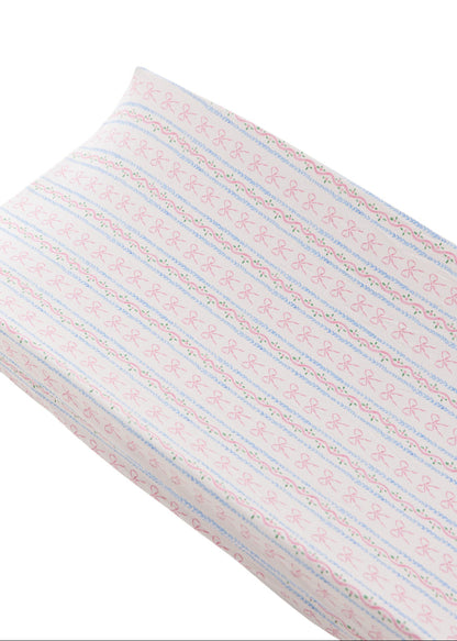 Bamboo Changing Pad Cover | Victorian Whimsy