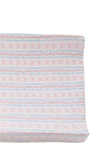 Bamboo Changing Pad Cover | Victorian Whimsy