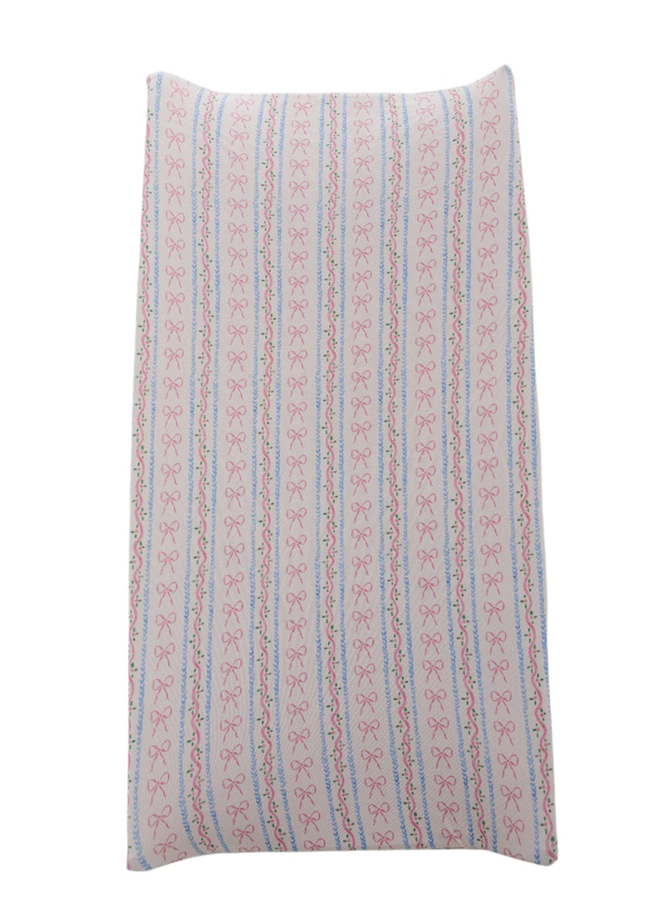 Bamboo Changing Pad Cover | Victorian Whimsy