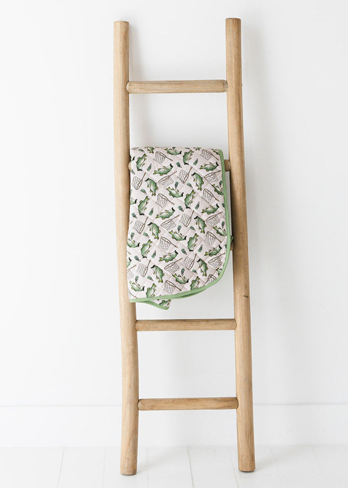 Fishing bamboo quilted blanket wi.h 3.0 TOG filling.