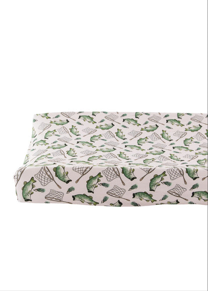 Bamboo Changing Pad Cover | Gone Fishin'