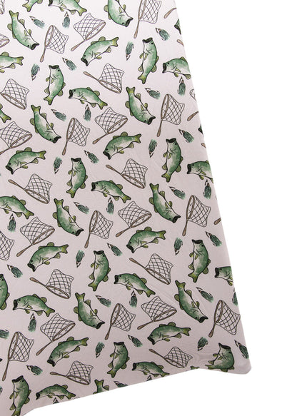Bamboo Changing Pad Cover | Gone Fishin'