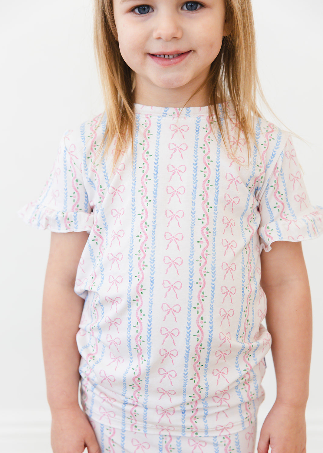 Bamboo Ruffle Pajama Set | Victorian Whimsy