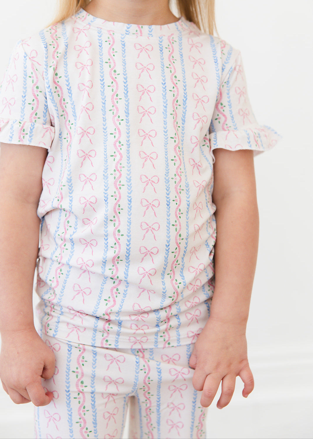 Bamboo Ruffle Pajama Set | Victorian Whimsy
