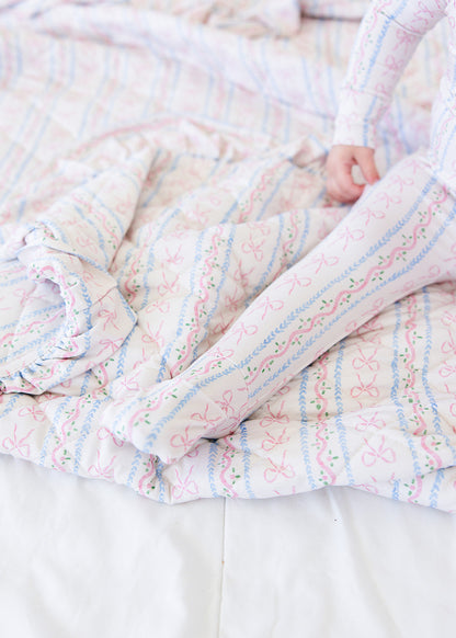 Bamboo Ruffle Rompee™ | Victorian Whimsy