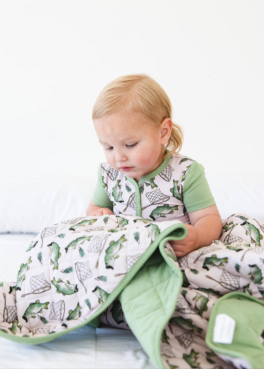 Fishing bamboo quilted blanket wi.h 3.0 TOG filling.