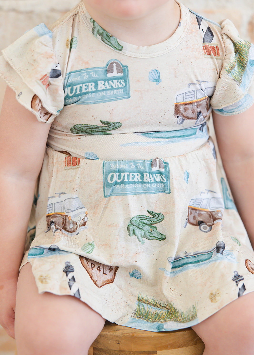 Bamboo Twirl Dress | Outer Banks