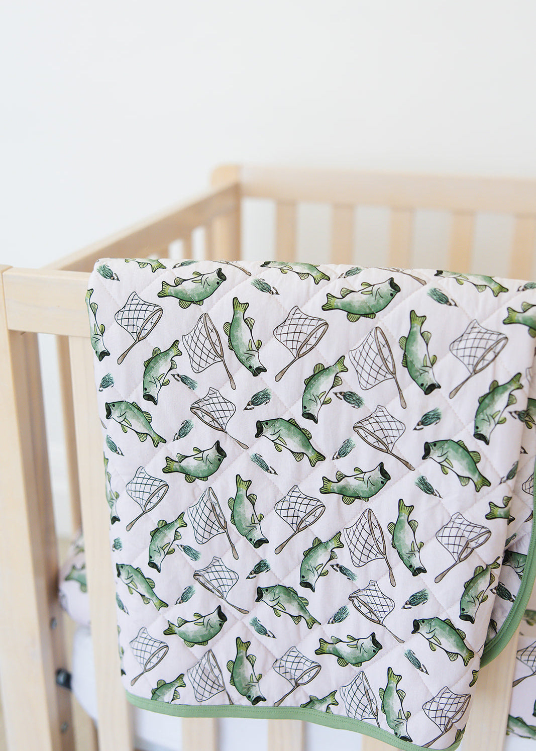 Fishing bamboo quilted blanket wi.h 3.0 TOG filling.