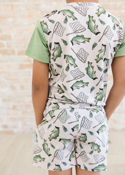Bamboo Shortie Set | Gone Fishin'