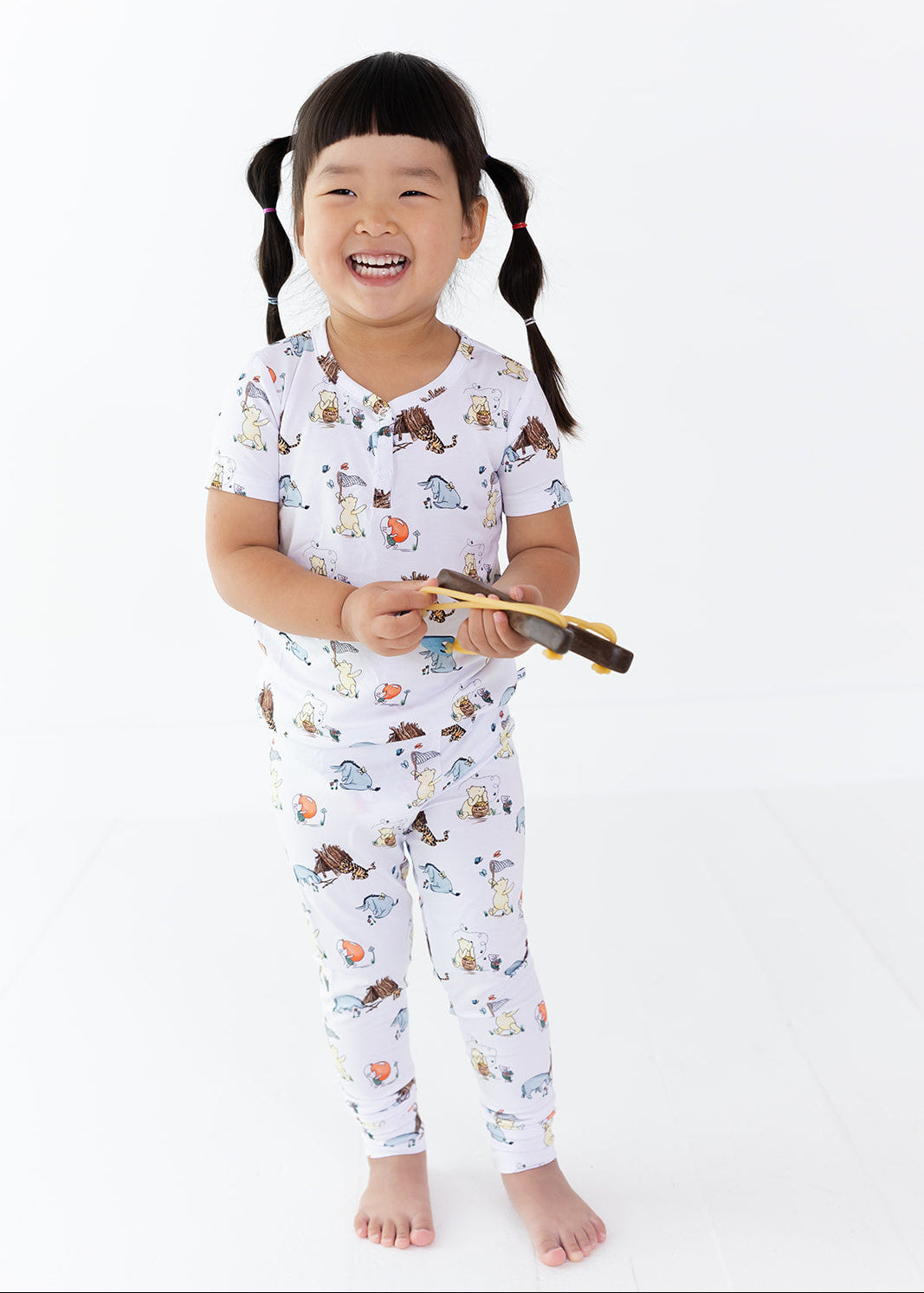Winnie the Pooh bamboo pajama set.