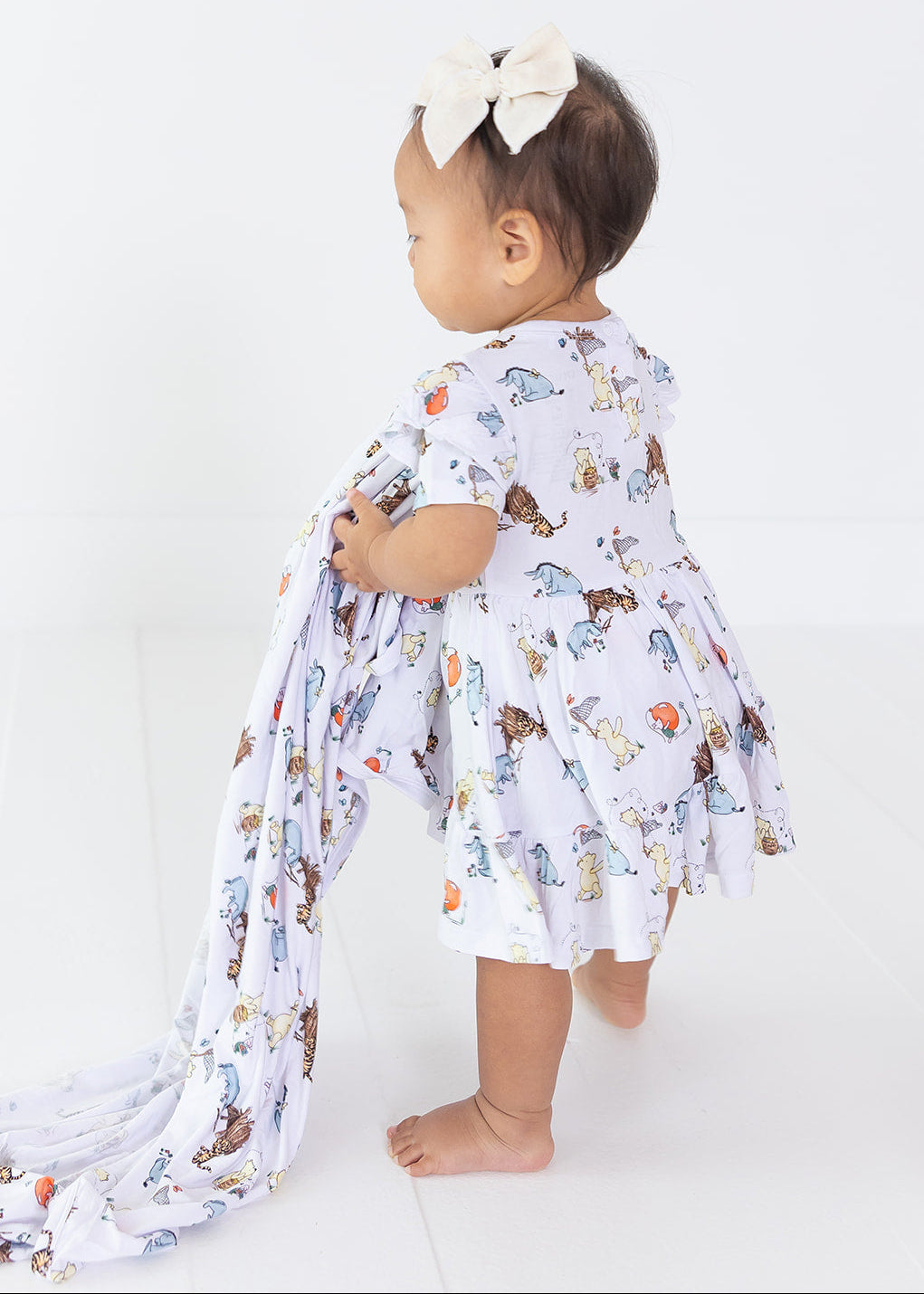Winnie the Pooh bamboo swaddle.