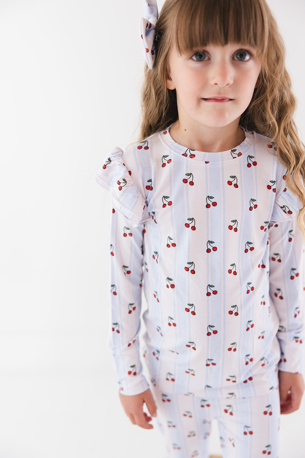 Bamboo Ruffle Pajama Set | Cherry Picker