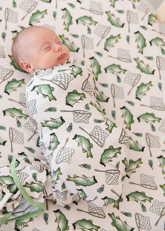 Bamboo Swaddle | Gone Fishin'