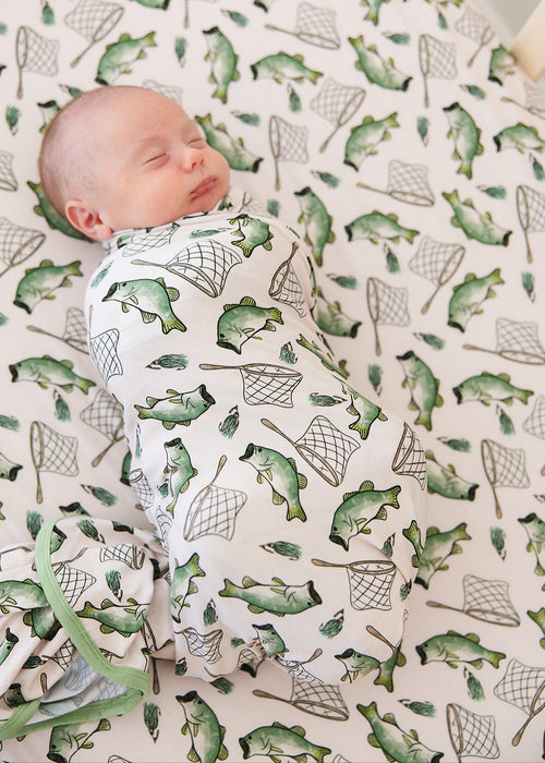 Bamboo Swaddle | Gone Fishin'