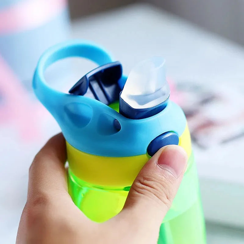 Water Bottle With Straw | 16oz BPA Free