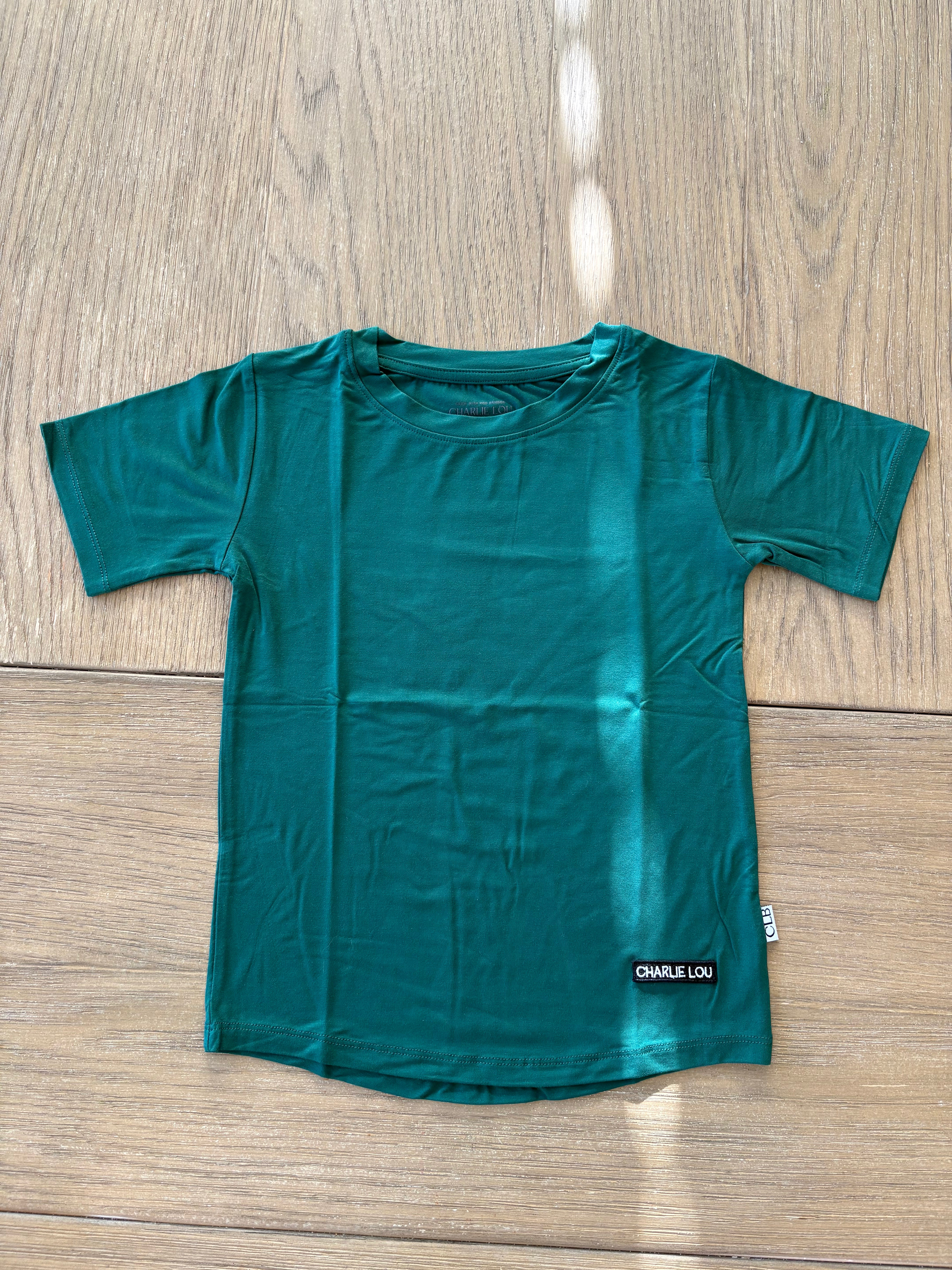 Bamboo T-Shirt | Forest Green