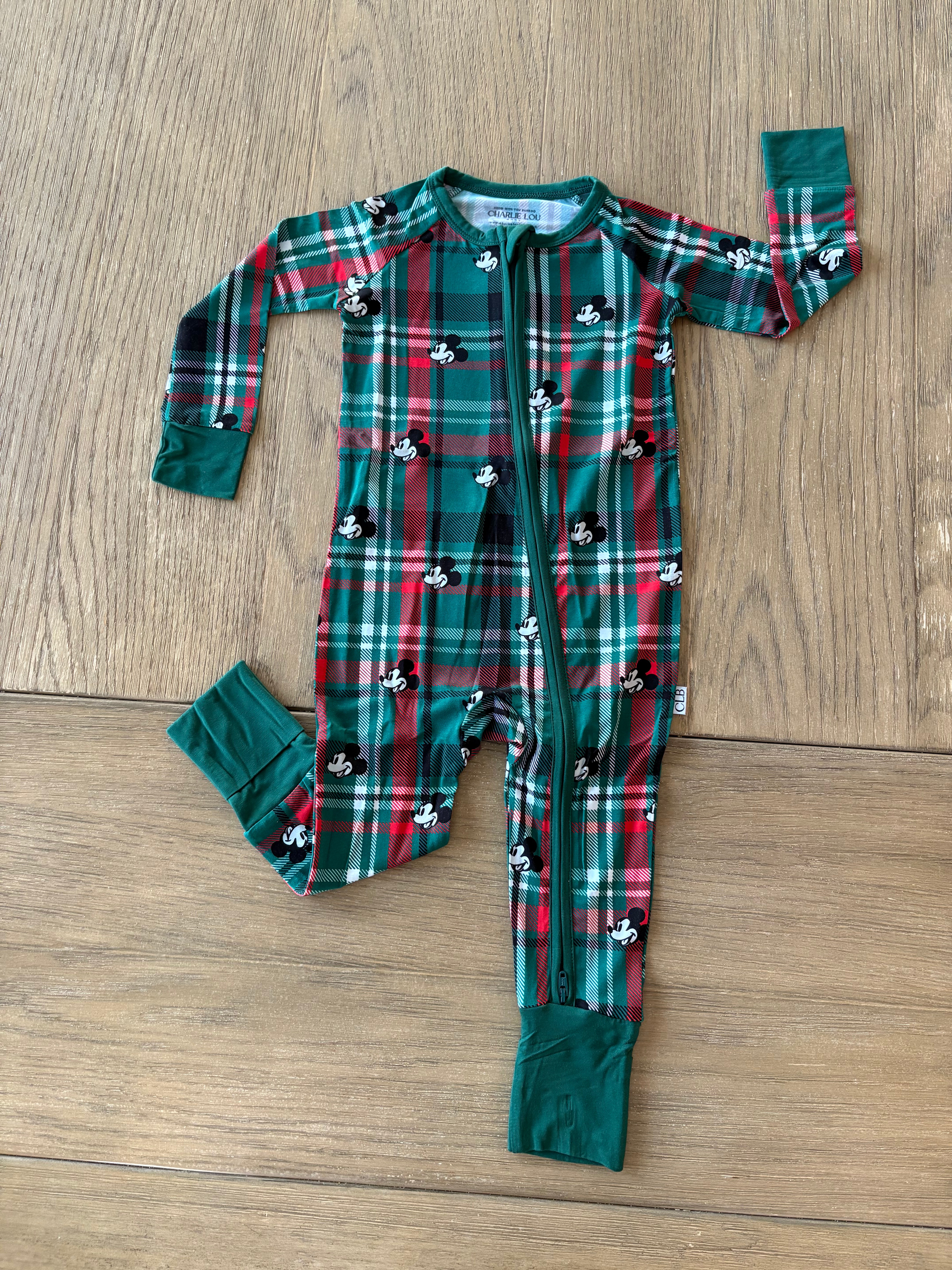 Bamboo Rompee™ | Tartan Steamboat Willie