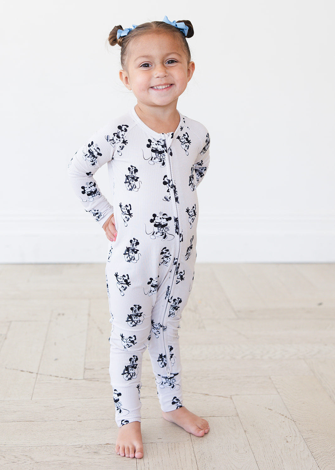 Ribbed Bamboo Rompee™ | Steamboat Willie